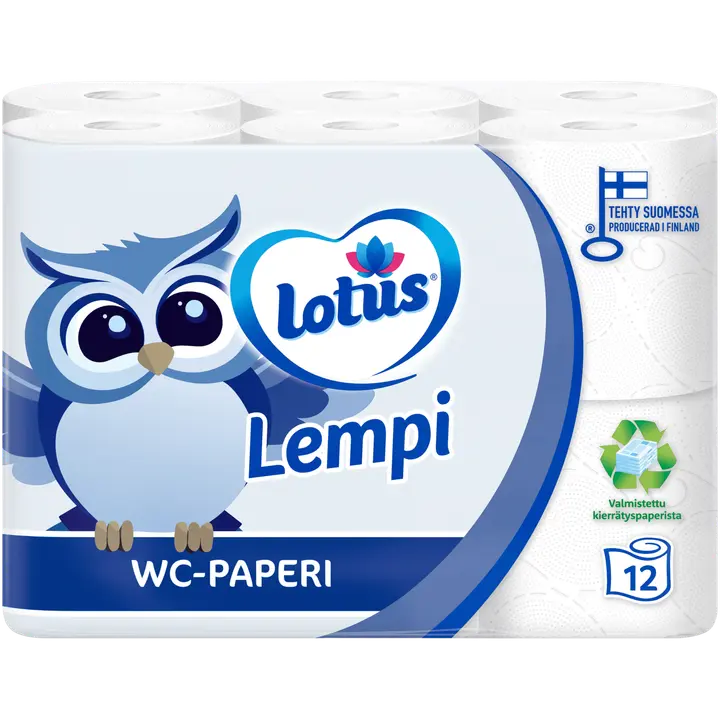LOTUS Lempi wc-paperi 12rll