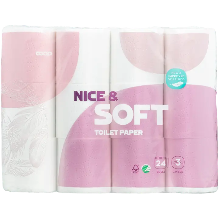 Coop wc-paperi Nice & Soft 24 rl