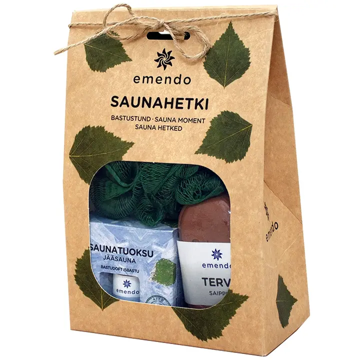 Emendo Saunahetki natural lahjapakkaus