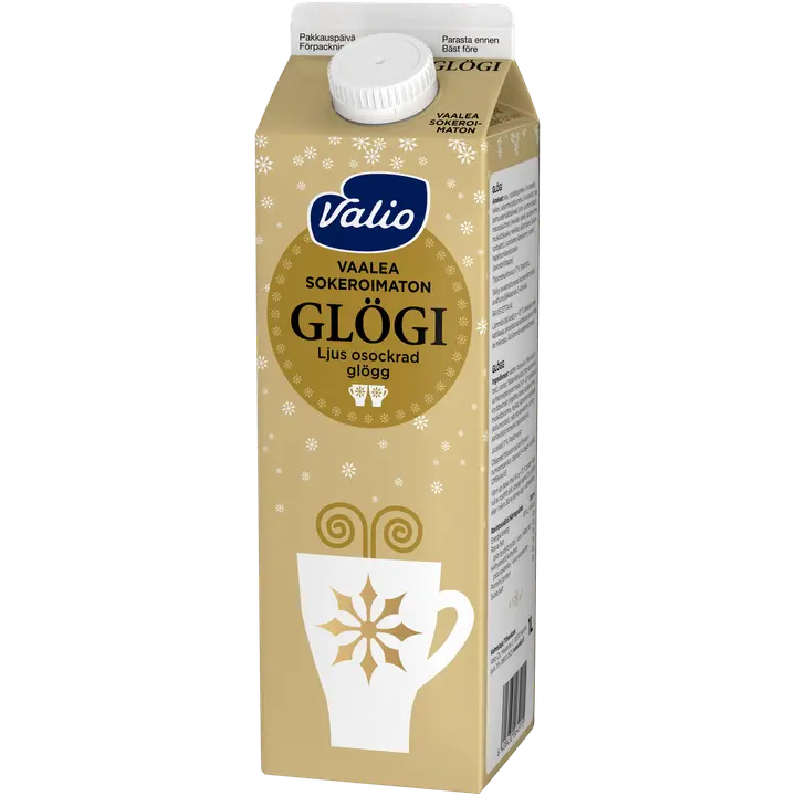 Valio glögi vaalea 1 l sokeroimaton kausituote