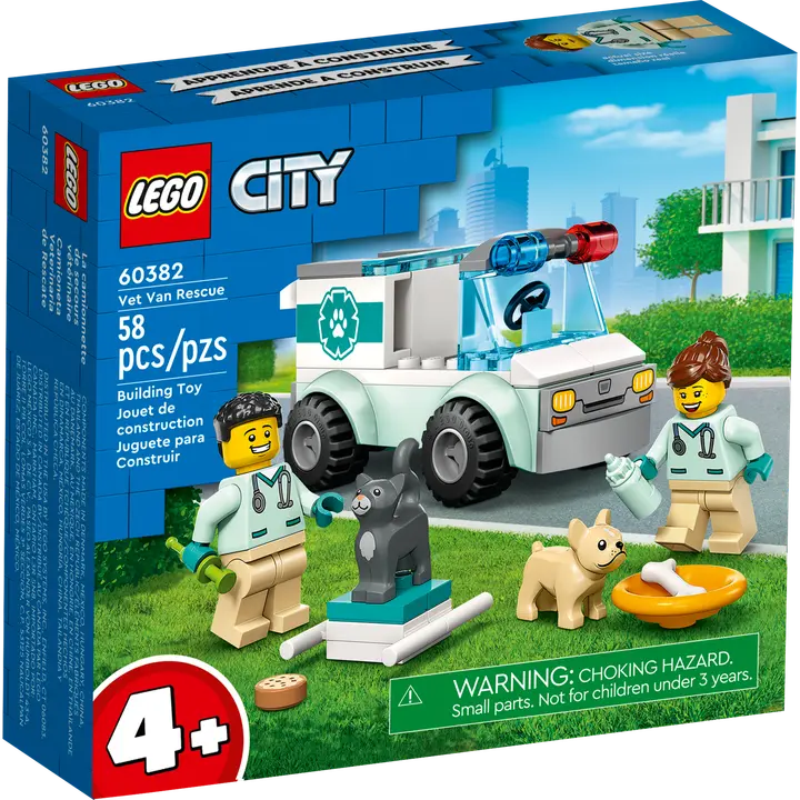 LEGO City Great Vehicles 60382 - Eläinpelastusauto
