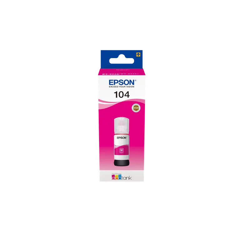 Epson mustepullo 104 magenta