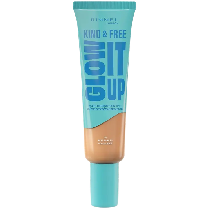 Rimmel London Kind & Free Moisturizing Skin Tint 30 ml, 150 Rose Vanilla meikkivoide
