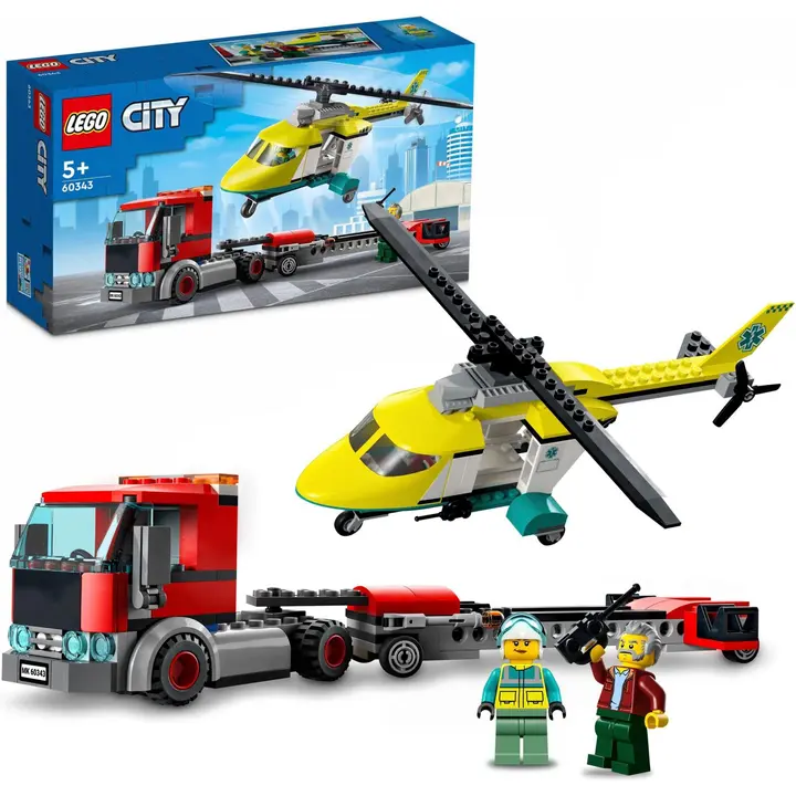 60343 Pelastushelikopterin kuljetusauto LEGO