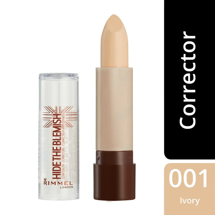 Rimmel London 4,5g Hide the Blemish Concealer 001 Ivory peitepuikko