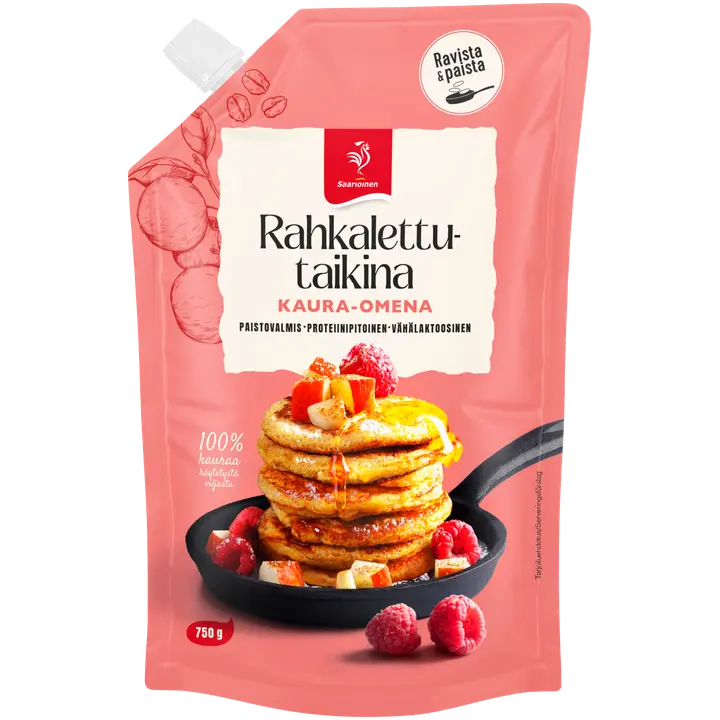 Saarioinen Rahkalettutaikina kaura-omena 750g