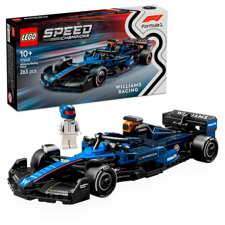 LEGO® Speed Champions Williams Racing FW46 F1® kilpa-auto 77249