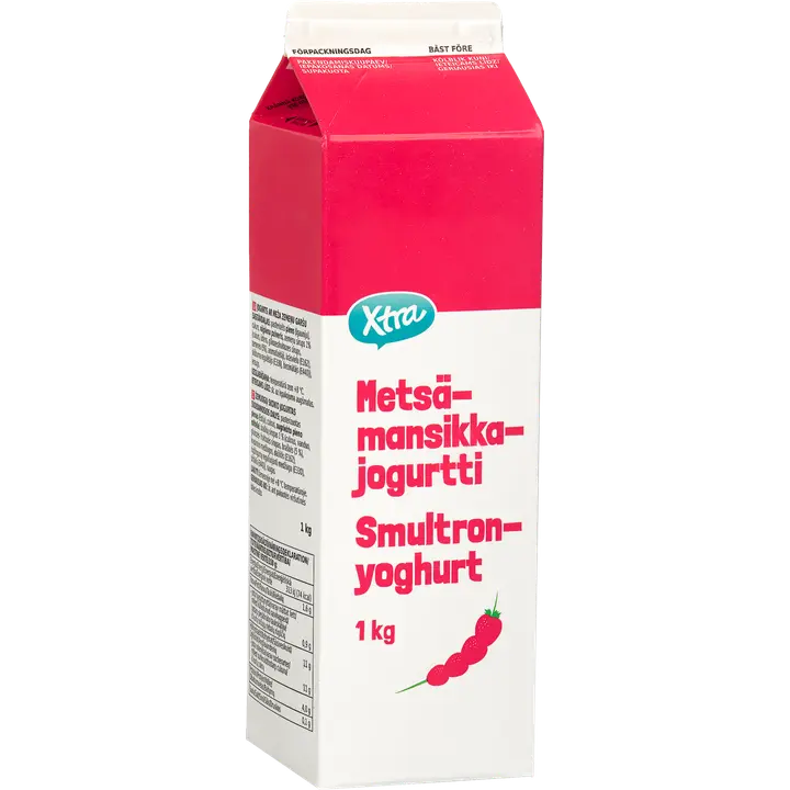 Xtra mansikkajogurtti 1kg
