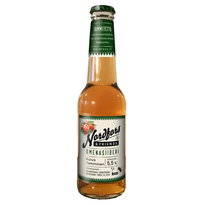 Nordfors & Friends Tammenmakuinen omenasiideri 275ml 5,5%