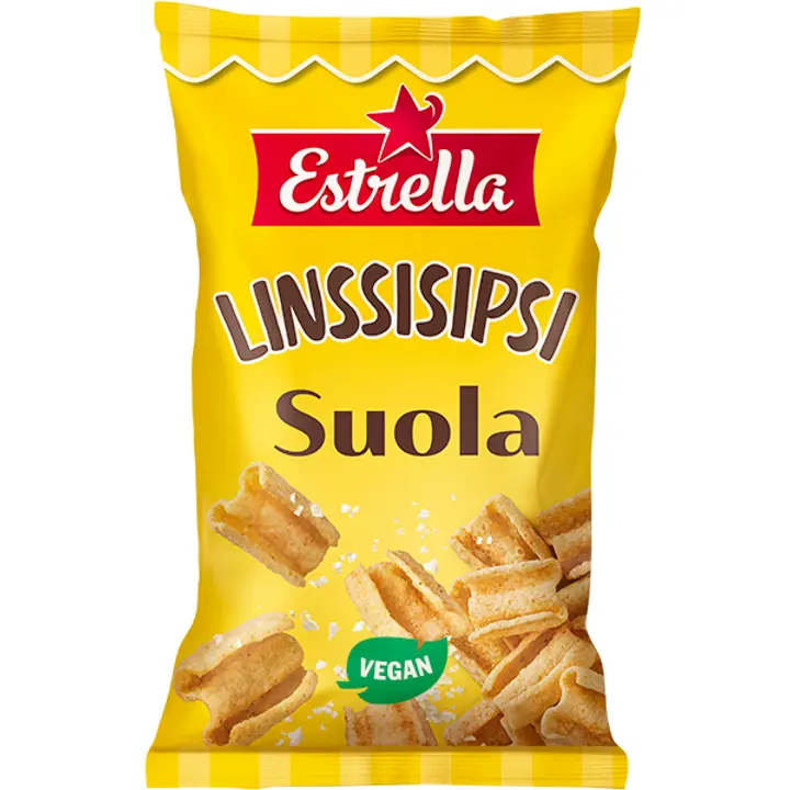 Estrella Linssisipsi Suola 110g