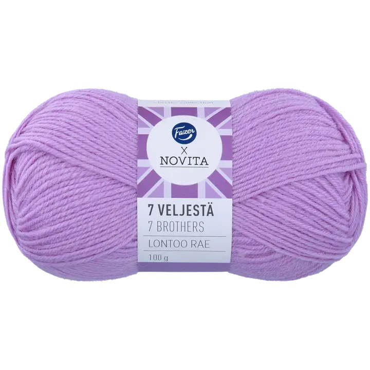 Fazer x Novita Neulelanka 7 Veljestä Lontoon Rae