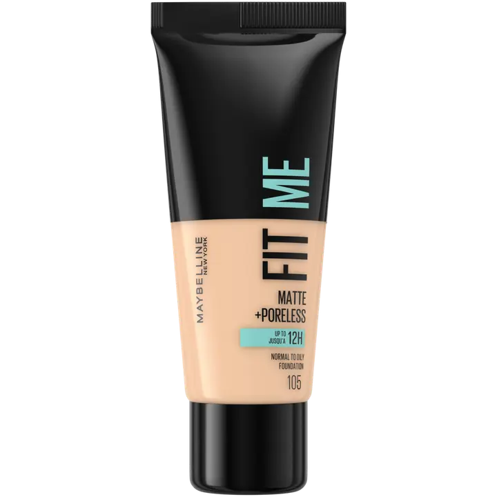 Maybelline New York  Fit Me Matte & Poreless 105 Natural Ivory -meikkivoide 30ml