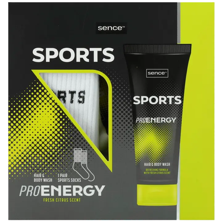 Sence Collection Giftset 2pcs For Men Active Sport Pro Energy