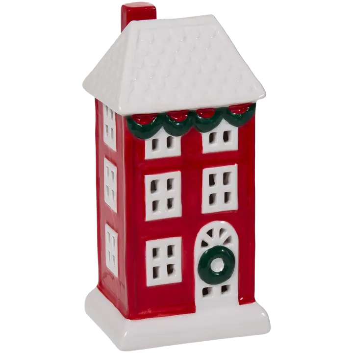 AmandaB valotalo LED 18 cm punainen