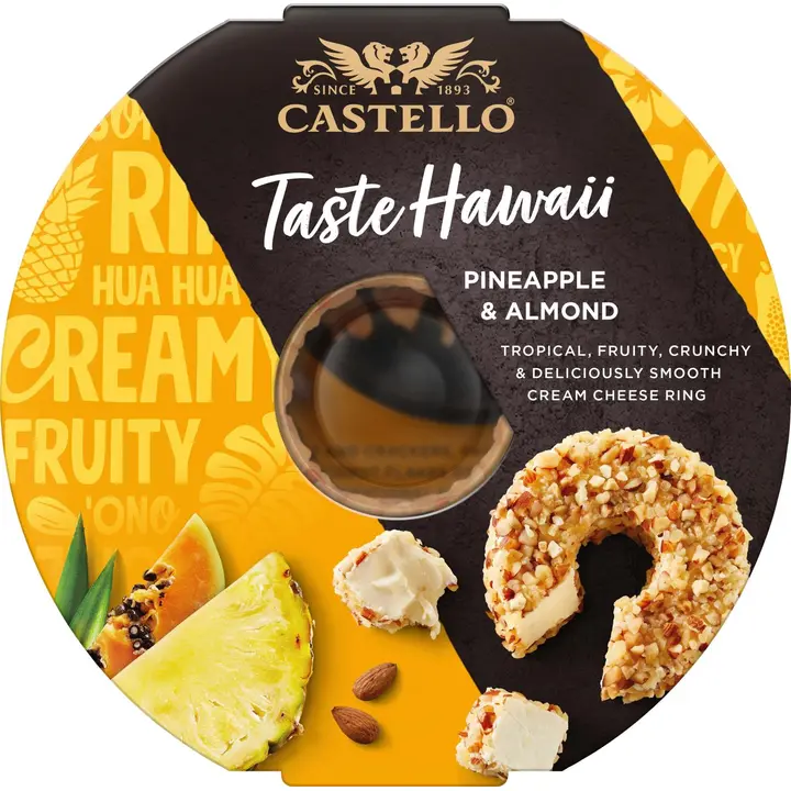 Castello ananas-manteli tuorejuusto 125 g