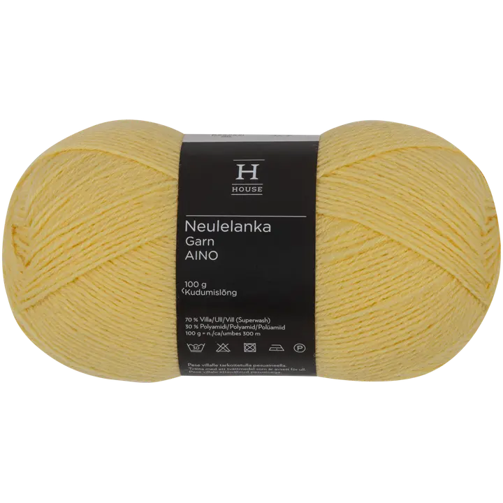 House lanka Aino villasekoite 100 g vaalean keltainen