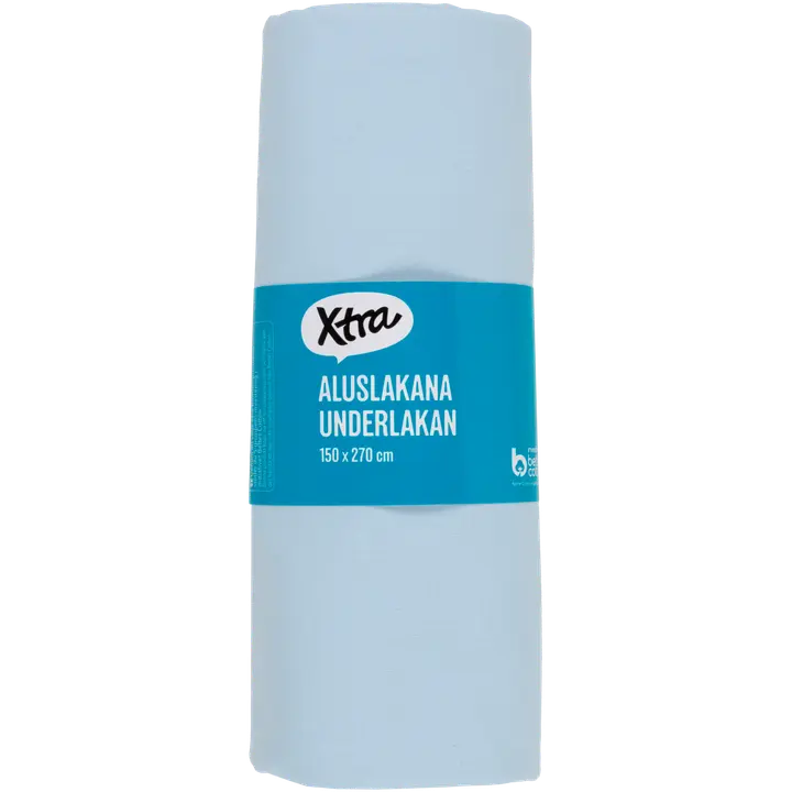 Xtra aluslakana Uni 150x270 cm, vaaleansininen