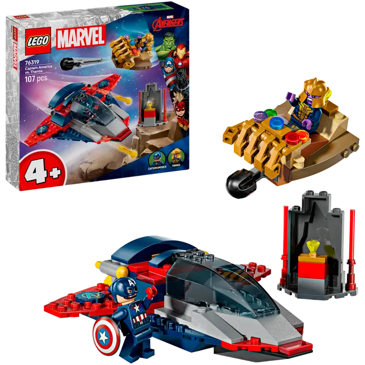 LEGO Super Heroes 76319 Captain America vastaan Thanos