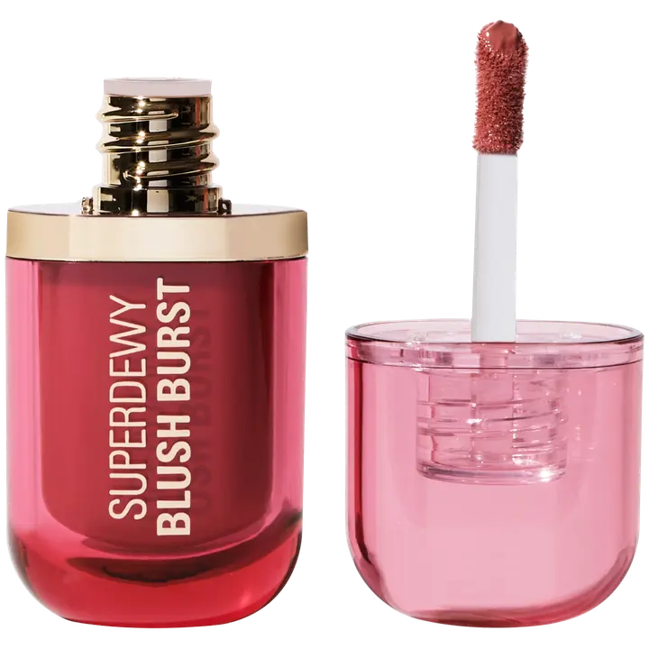 Revolution superdewy liquid serum blush burst nestemäinen poskipuna 4,2ml rose all day dusty pink