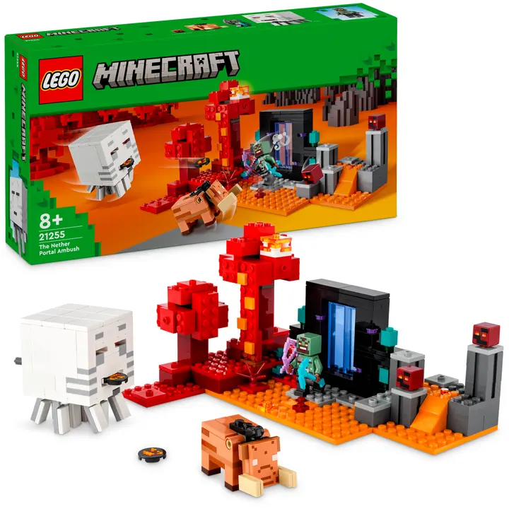 LEGO Minecraft 21255 Hornaportaalin väijytys