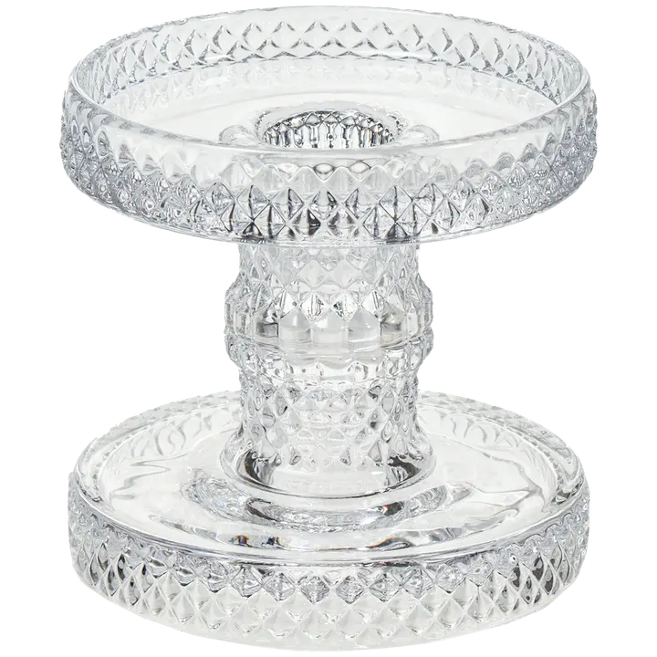 AmandaB Kynttilänjalka lasia 8cm