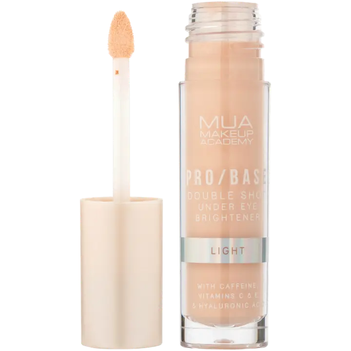 MUA Make Up Academy Double Shot Under Eye Brightener 5 ml Light,
 peitevoide