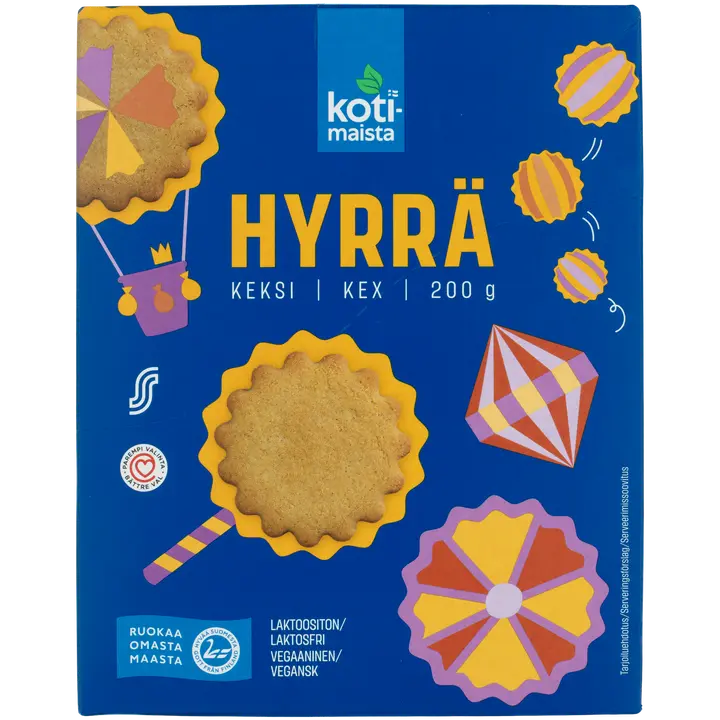 Kotimaista Hyrrä keksi 200g