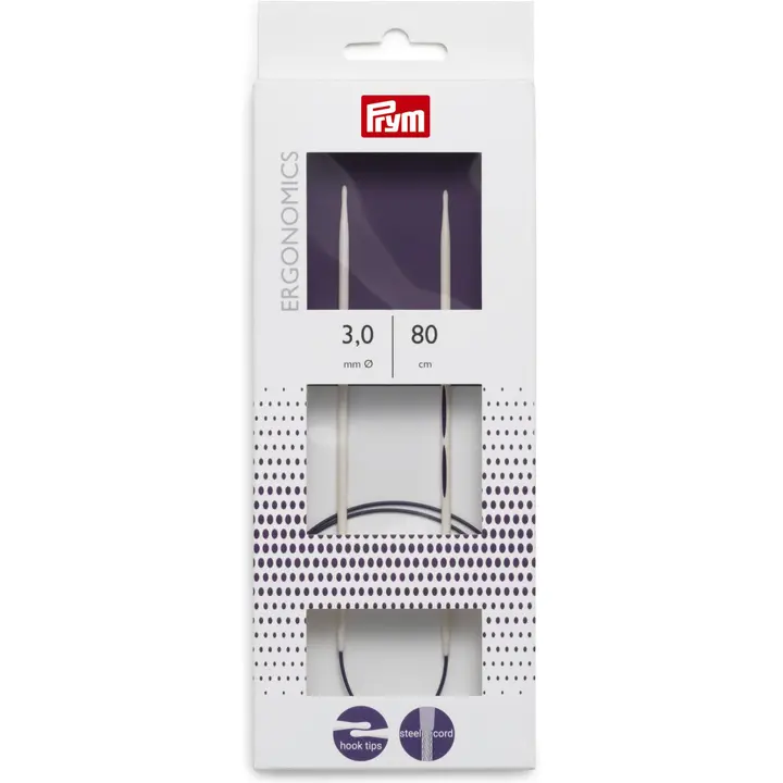 Prym pyöröpuikko ergonominen 80cm - 3 mm