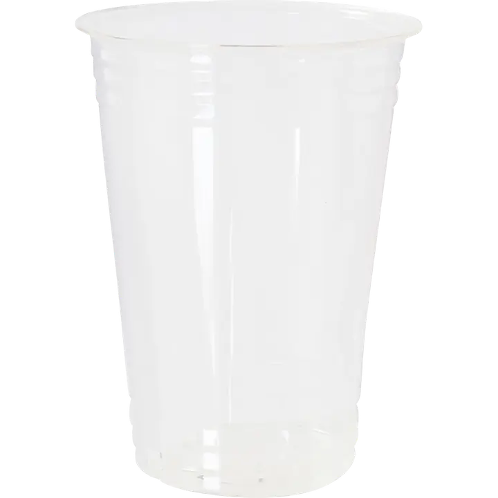 Biopak 25cl kirkas bio PLA muovimuki 10kpl x 60