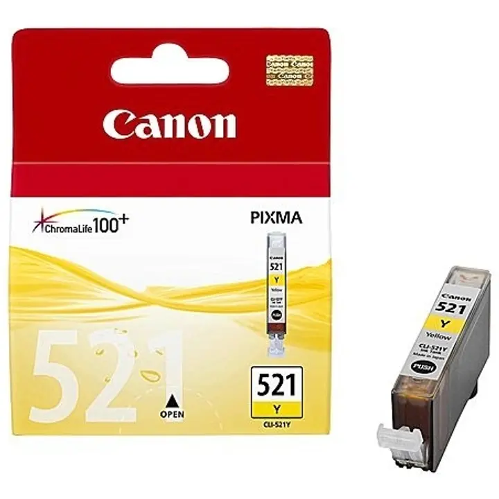 Canon CLI-521 mustepatruuna keltainen