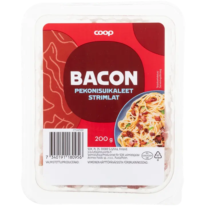 Coop pekonisuikaleet 200 g