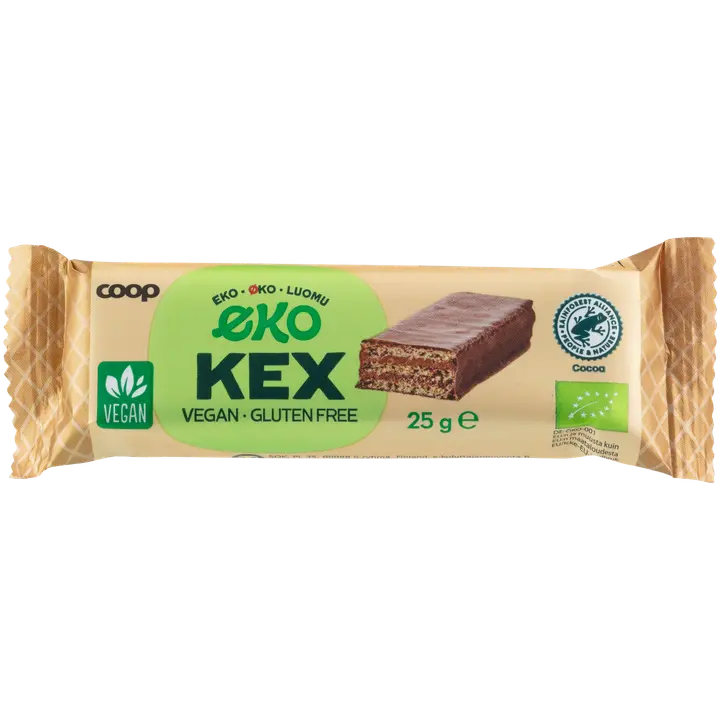 Coop Eko vegaaninen keksipatukka 25 g