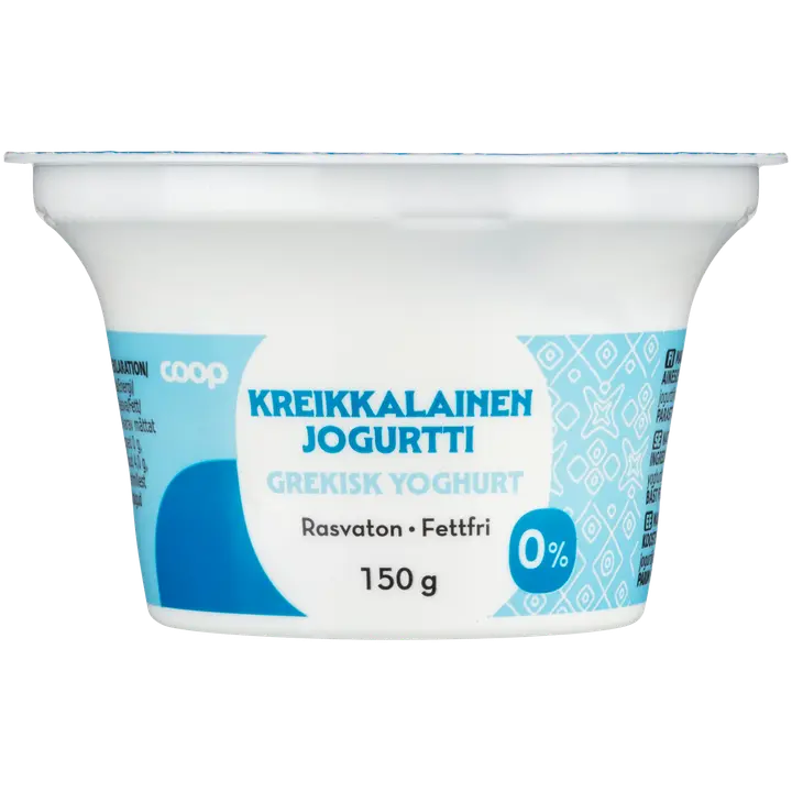 Coop rasvaton kreikkalainen jogurtti 150 g