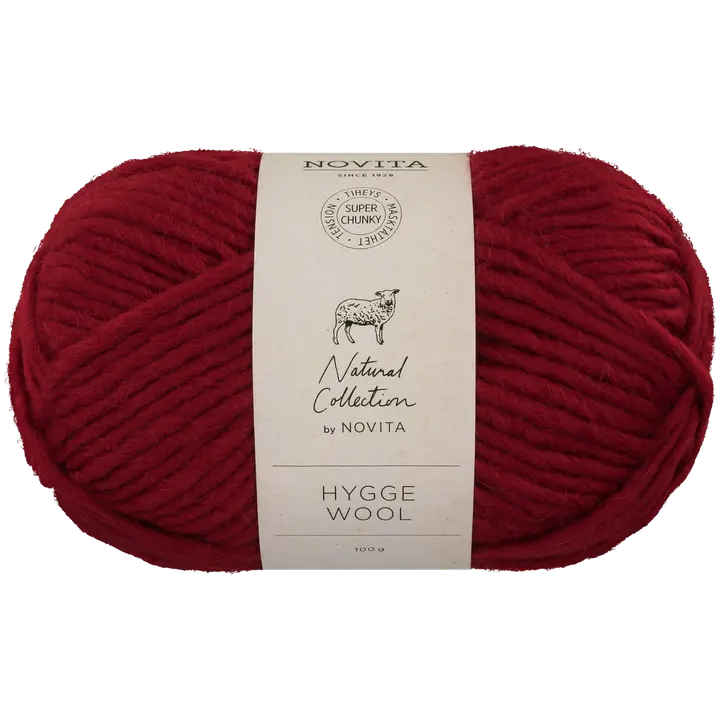 Novita lanka Hygge Wool 100 g marja 548
