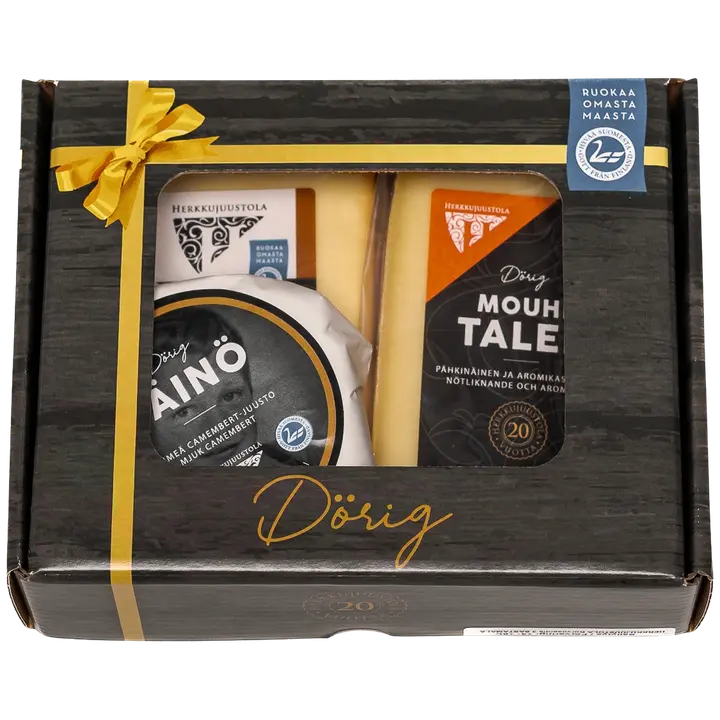 Herkkujuustola kolmen juuston lahja