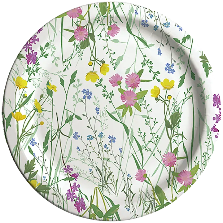 Huhtamäki Kesä kartonkilautanen 20x22cm