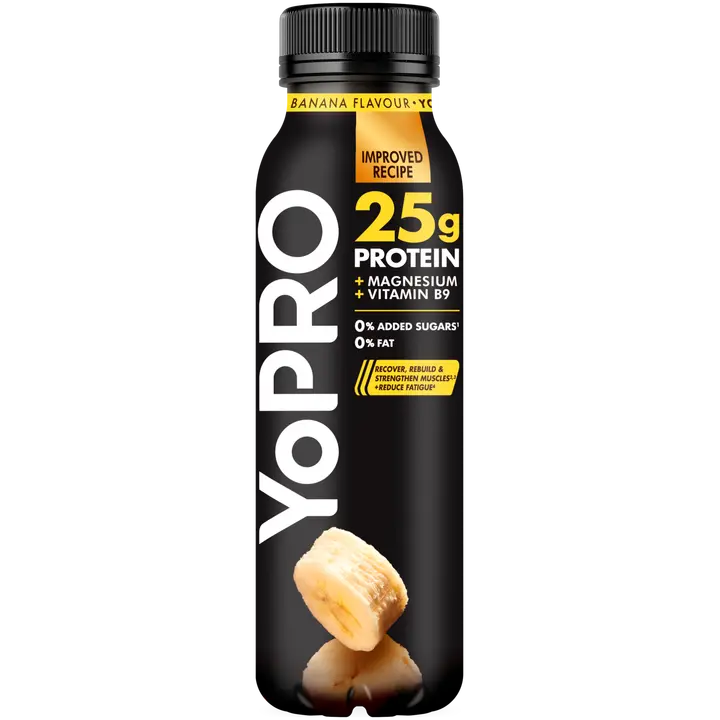 Danone YoPro proteiinijuoma, Banaani 300g