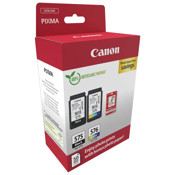 Canon mustepatruuna PG-575/CL-576
