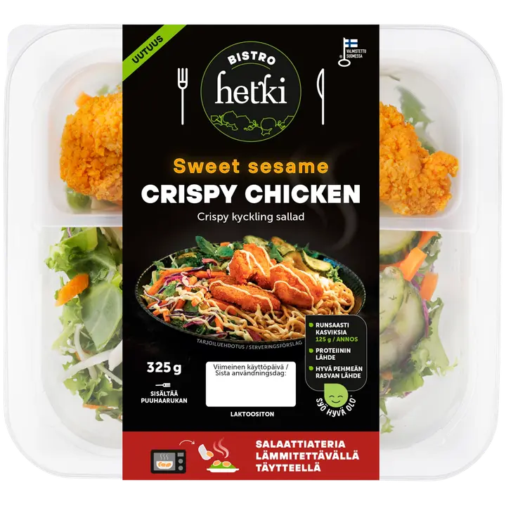 Fresh Hetki Bistro Crispy Chicken Sweet Sesame 325g