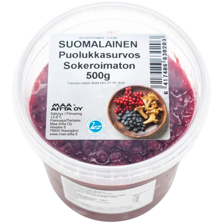 Puolukkasurvos 500g