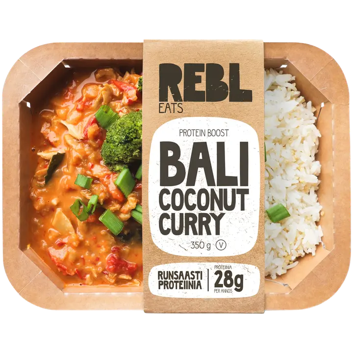 Rebl Eats Protein boosted Bali Coconut Curry 350g
