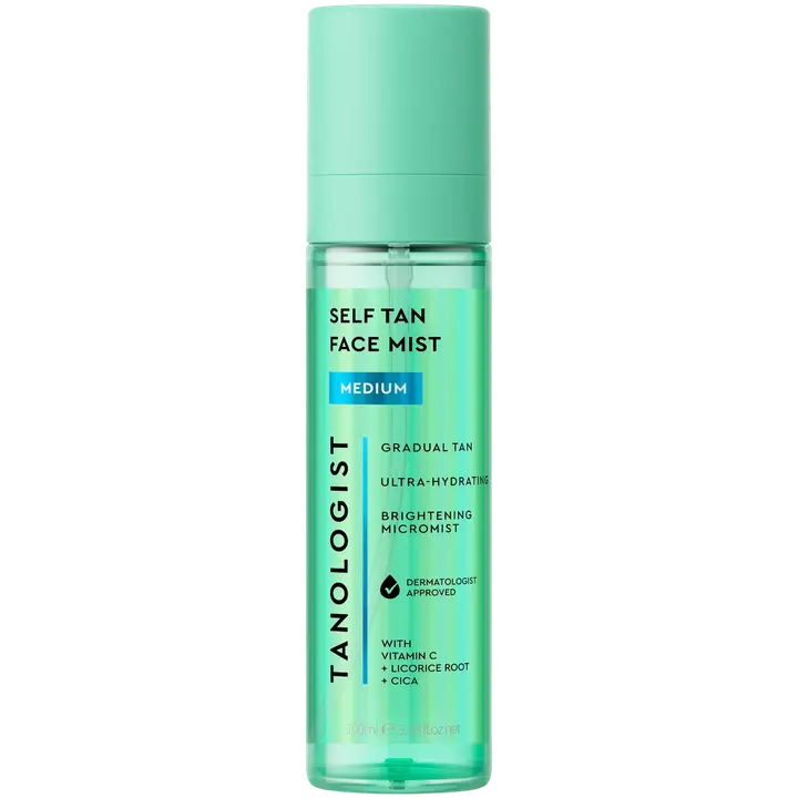 Tanologist Self Tan Face Mist- Medium -itseruskettava kasvosuihke 100ml