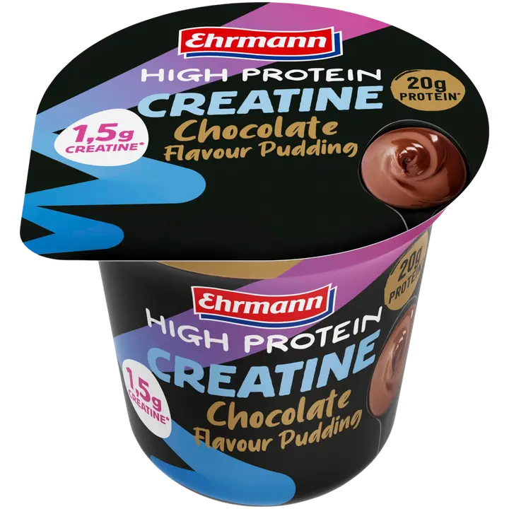 Ehrmann High Protein proteiinivanukas suklaa kreatiinilla 230 g