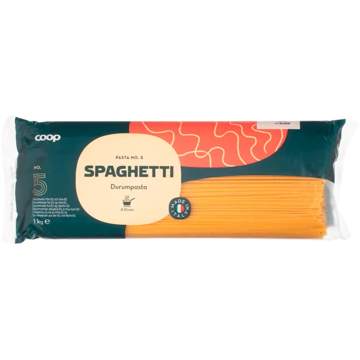 Coop spaghetti 1 kg