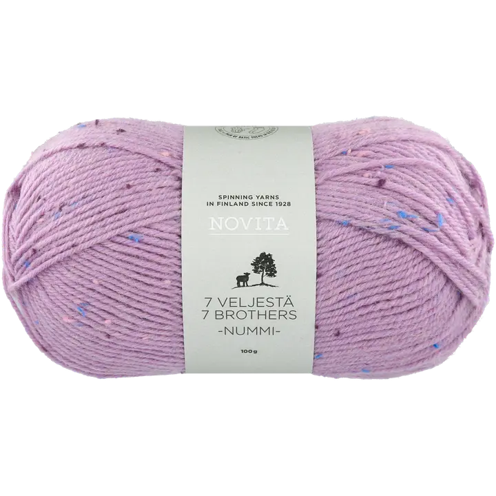 Novita lanka 7 Veljestä Nummi 100 g vapaus 951