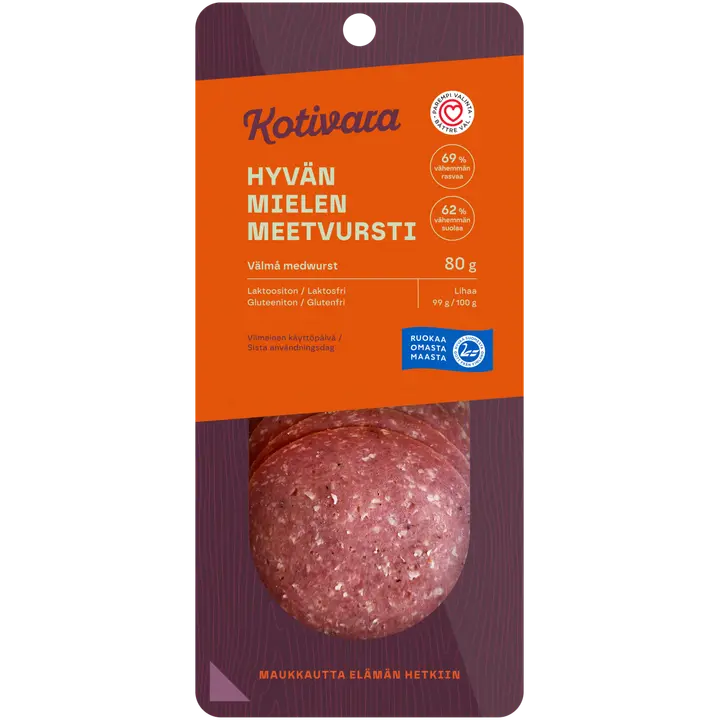 Kotivara Hyvän mielen meetvursti 80 g