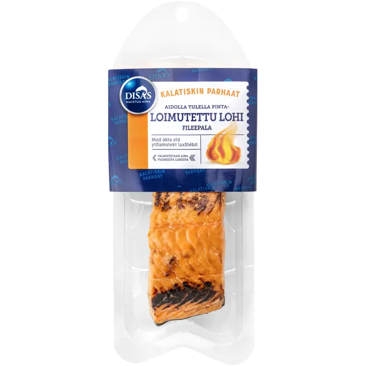 Disas Pintaloimutettu lohifileepala 240g