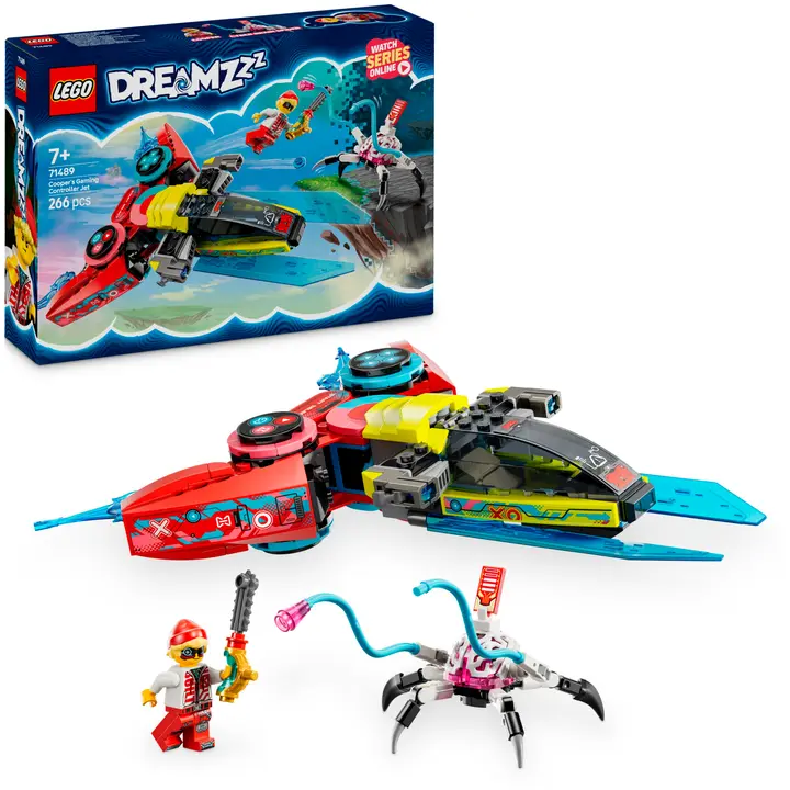 LEGO® DREAMZzz 71489 Cooperin peliohjain-lentokone