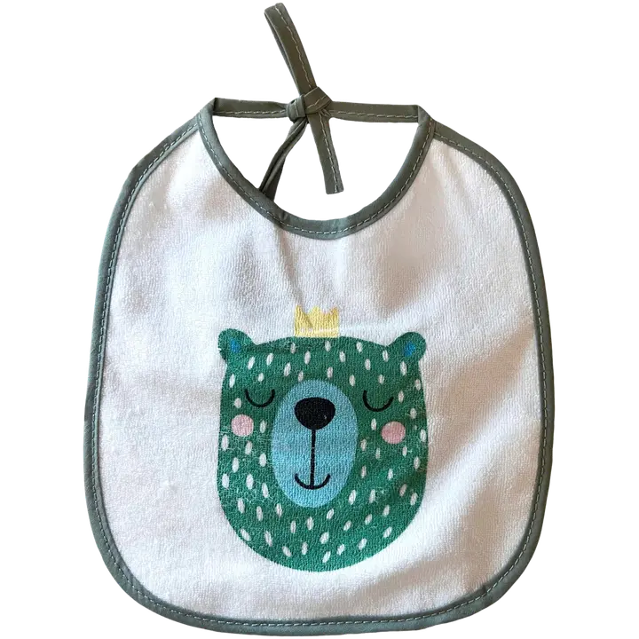 Emma ruokalappu vinyyli-frotee