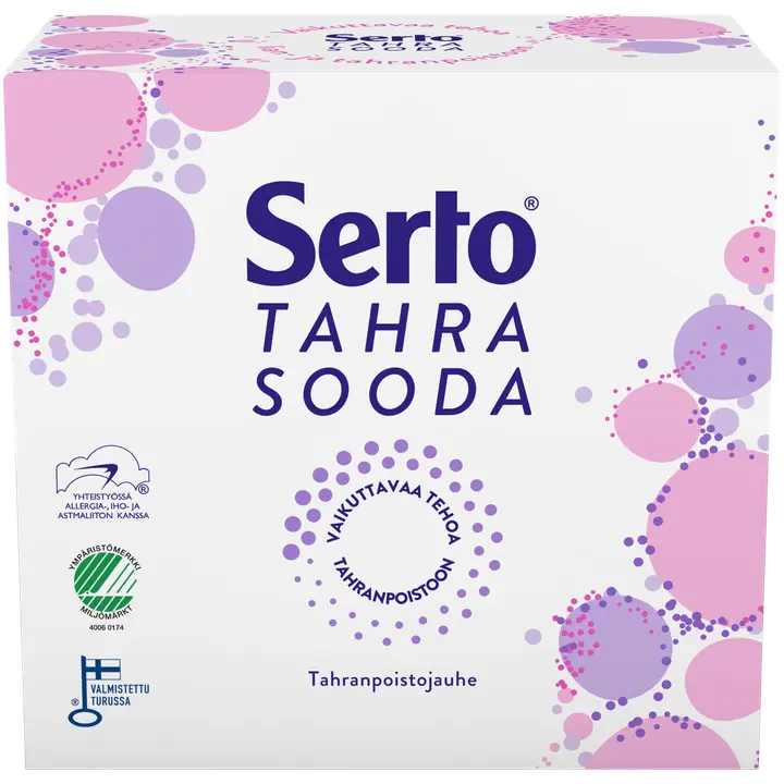 Serto Tahrasooda Hajusteeton Tahranpoistojauhe 750 g